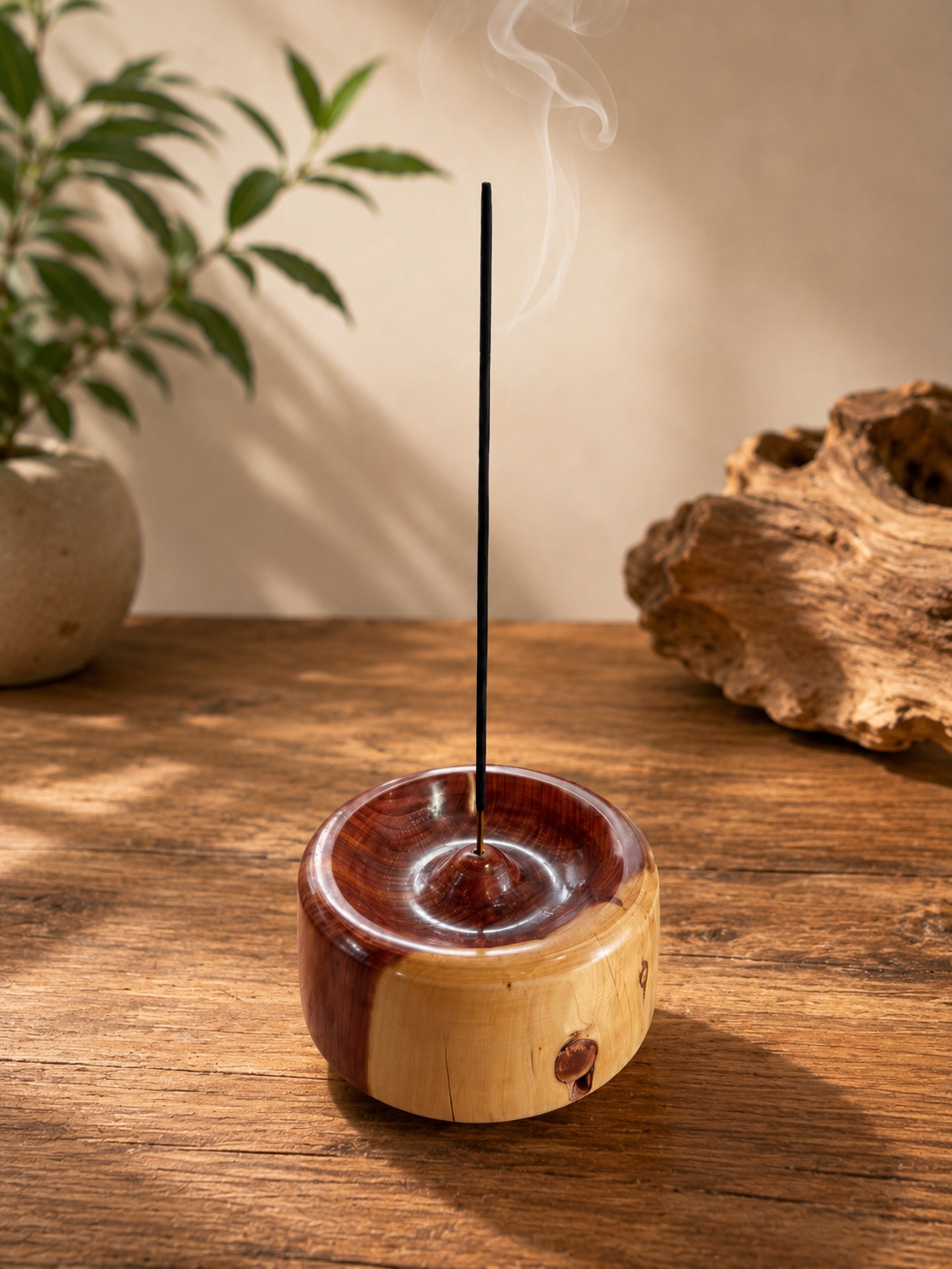 Eastern Red Cedar Incense Burner