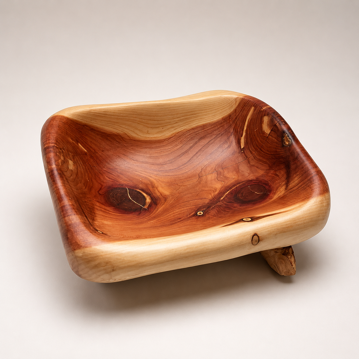 Live Edge Eastern Red Cedar Bowl