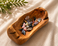 Live Edge Rustic Hardwood Display Bowl (medium)