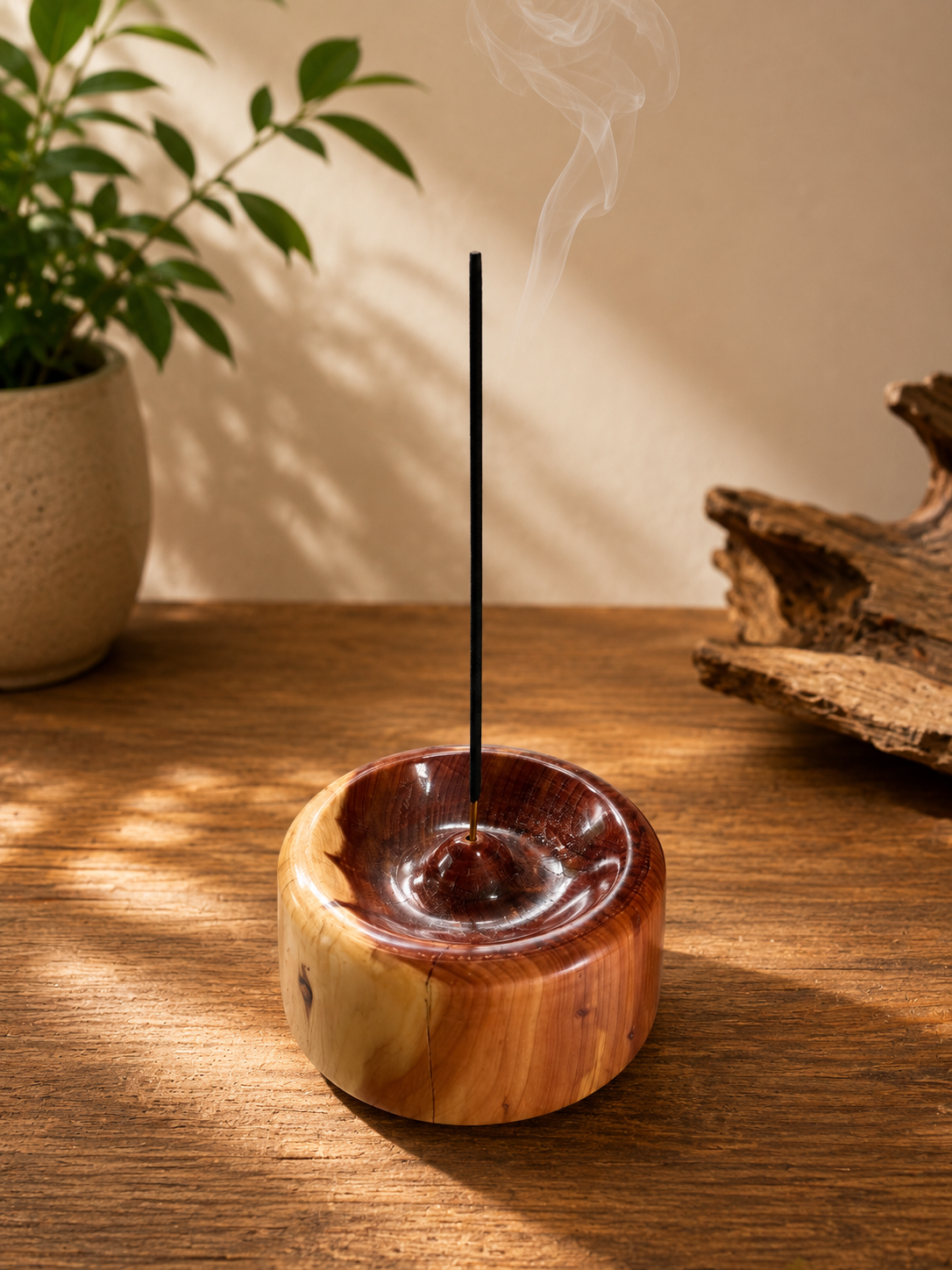 Eastern Red Cedar Incense Burner